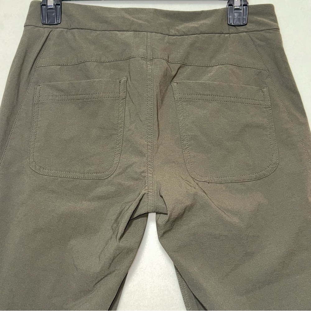 Athleta Wander Skinny Pants olive green Low-rise Women’s Size 4 - Picture 10 of 12
